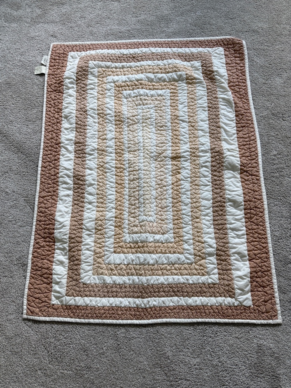 Leanne Ford 100% organic cotton crib quilt
